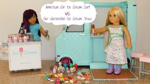 American Girl Doll Ice Cream Truck