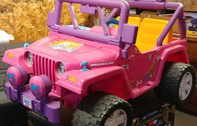 Pink Jeep Power Wheels