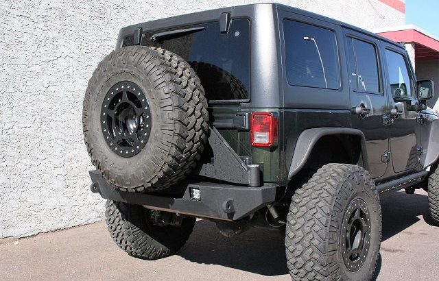 Jeep Jk Rear Bumper with Tire Carrier
