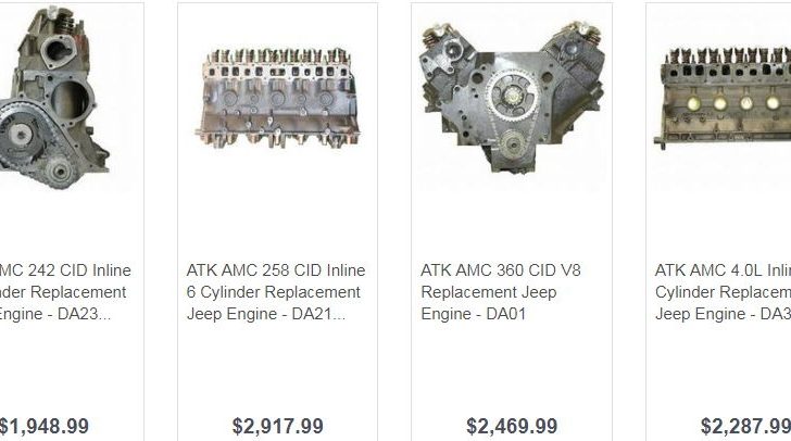 Jeep 4.0 Engine for Sale