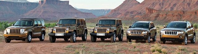 Different Jeep Models