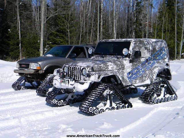 Jeep Snow Tracks