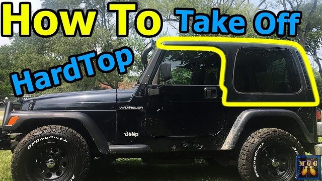 Removing Jeep Hardtop