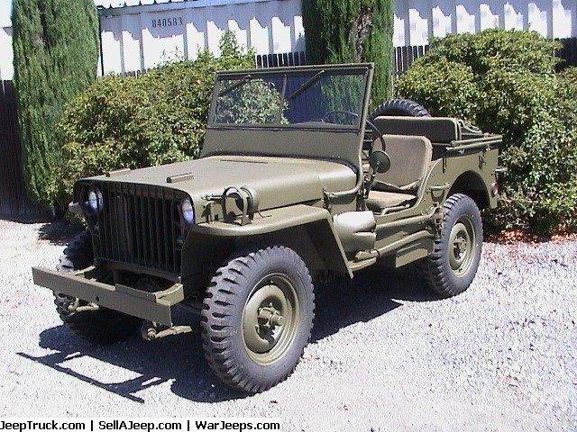 Old Army Jeeps Sale
