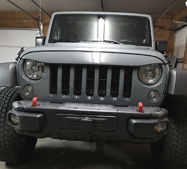 Jeep Angry Eyes Grill