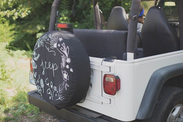 Jeep Tire Covers Girly