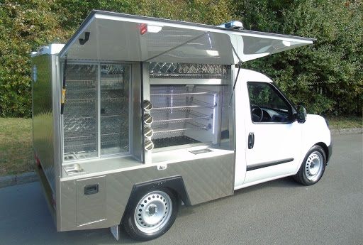 Hot And Cold Food Delivery Truck