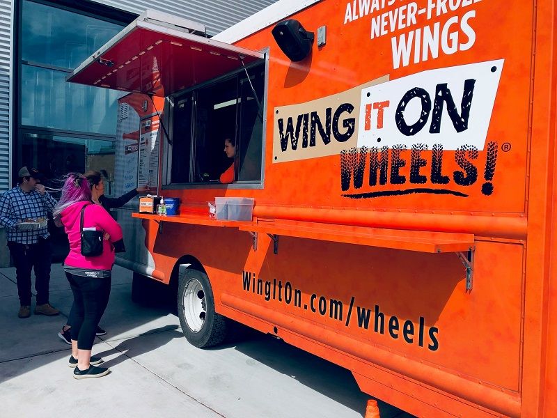 Wing Food Truck For Sale