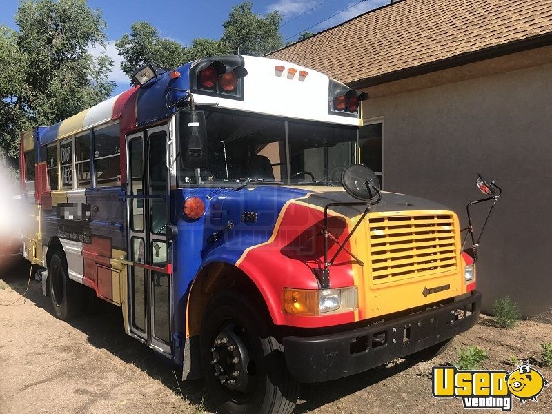 School Bus Food Truck For Sale