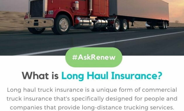 Long Haul Trucker Insurance