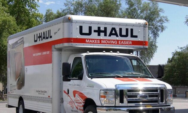 Uhaul Truck Rental Fees