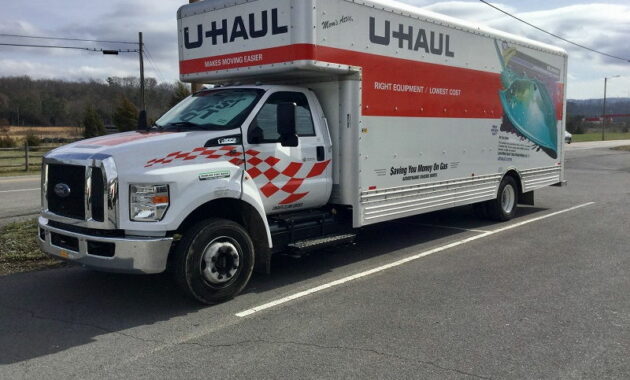 U Haul Truck with Driver