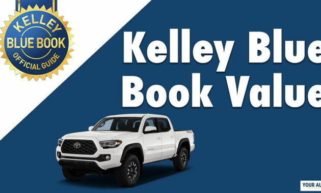 Kelley Blue Book Used Truck Value