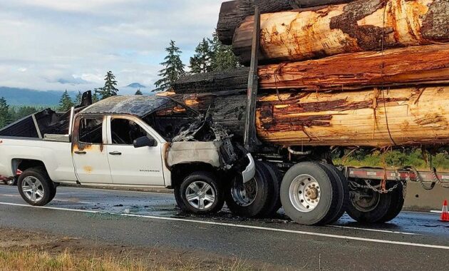 Logging Truck Accident