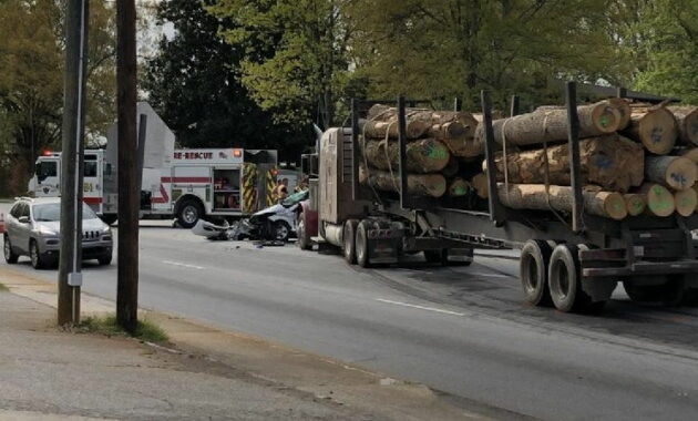 Log Truck Accident