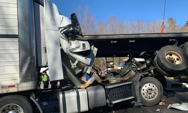 Trailer Truck Accident