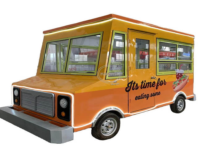 Trolley food truck for sale
