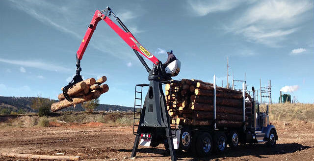 Knuckle Boom Log Trucks For Sale