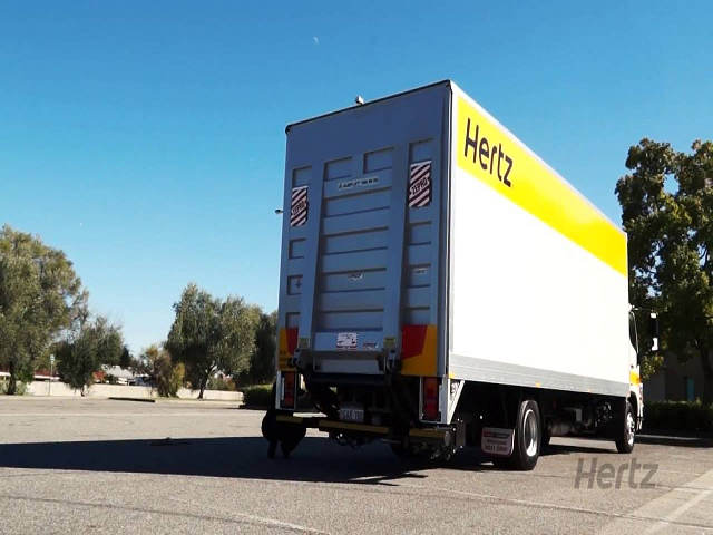 Hertz Moving Rental Truck