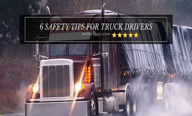 Safety Messages For Truck Drivers