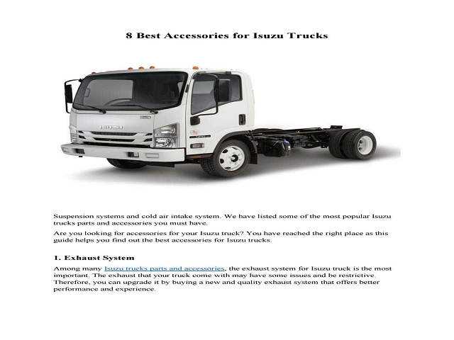 Truck Accessories For Your Trucks