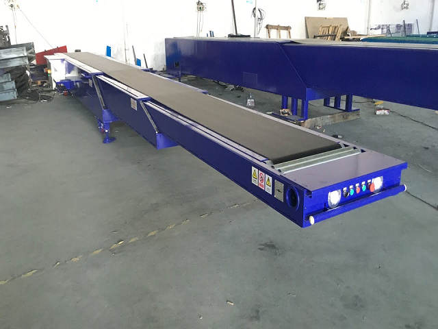 Telescopic Belt Conveyor For Truck Loading