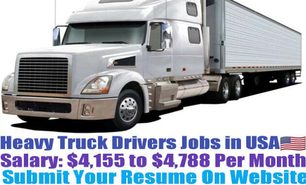 Truck Driver Jobs California