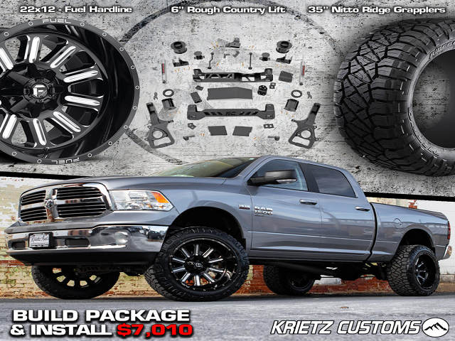 Lifted Truck Wheel And Tire Packages