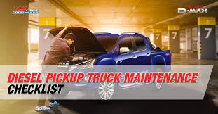 Diesel Trucks Require Less Maintenance
