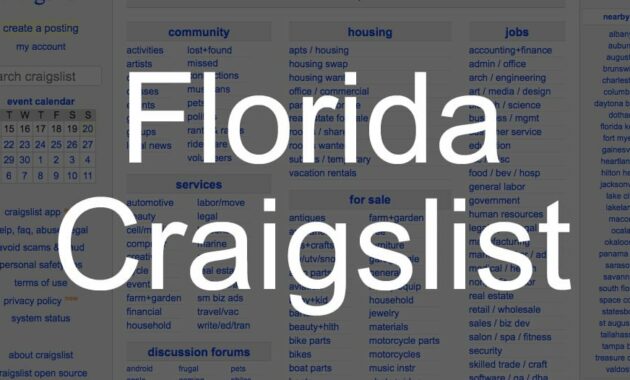 Florida Craigslist