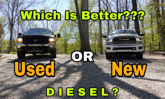 Buying New vs Used Dually Trucks?