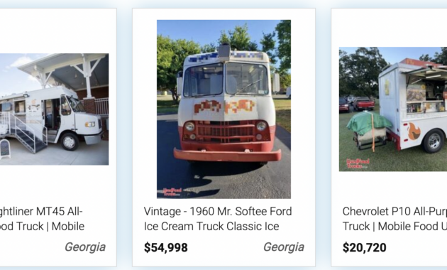 Food Trucks For Sale In Georgia