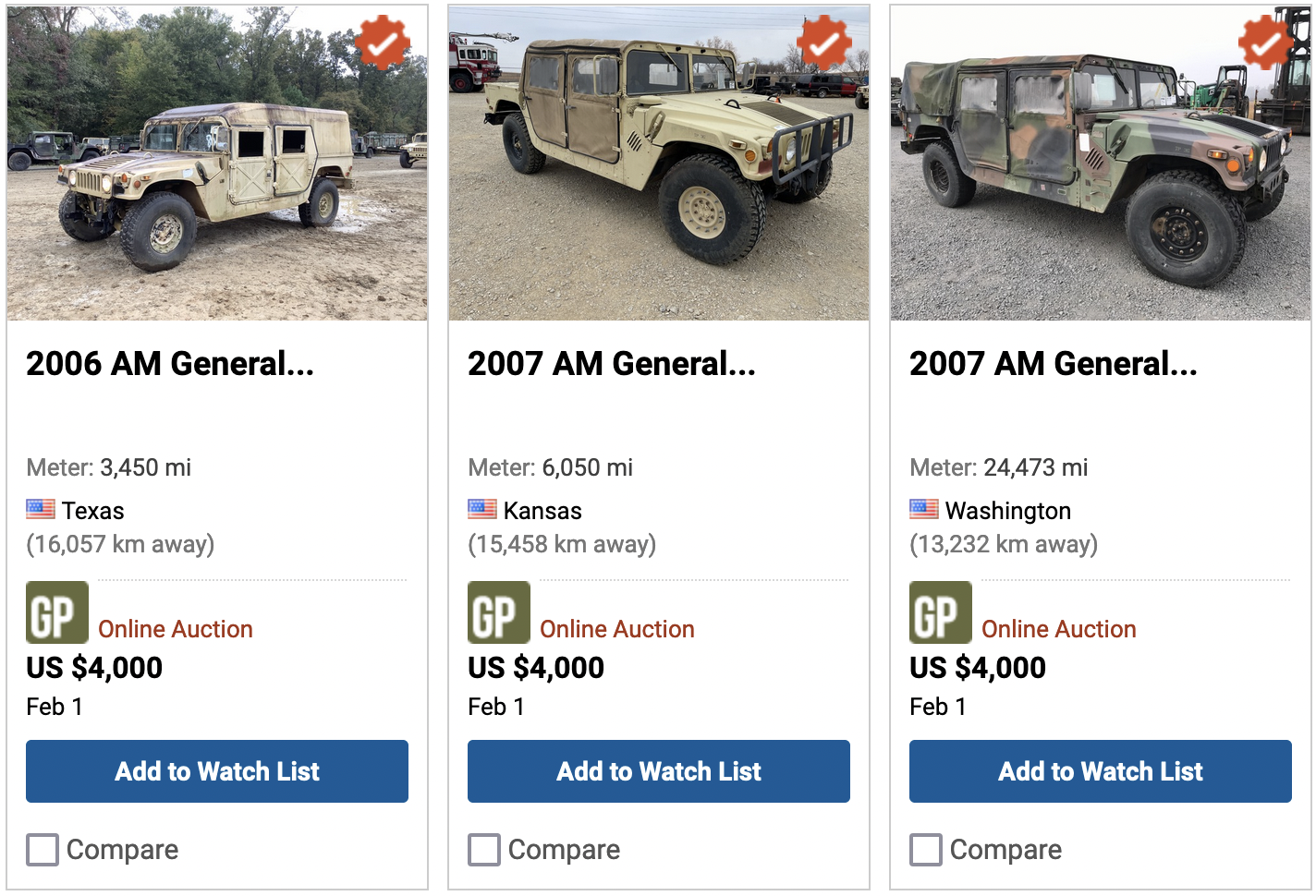 Humvee for Sale