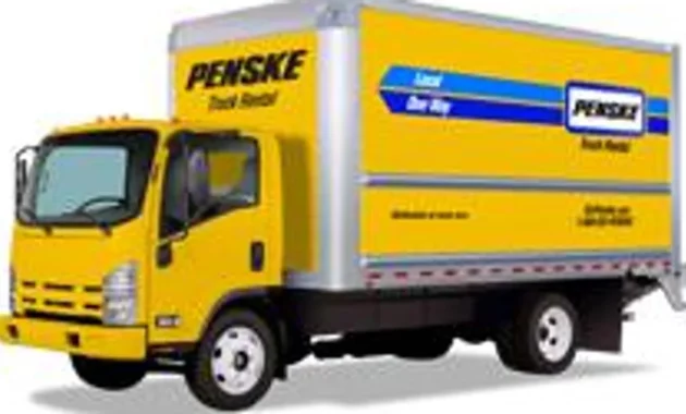 Penske Truck Rental Service with liftgate