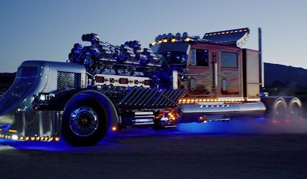 Peterbilt’s Trucks Equipped with Powerful Engine
