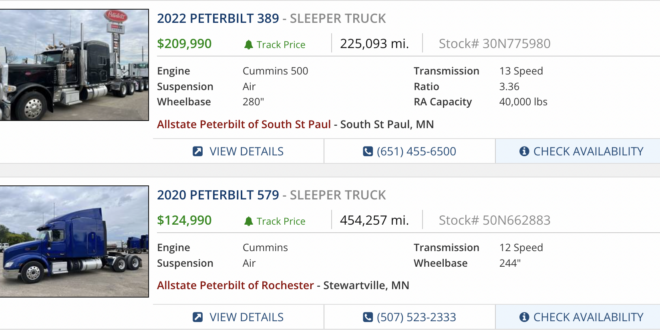 Semi Truck for Sale in Minnesota