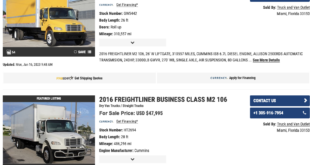 Straight Truck with Sleeper for Sale in Florida