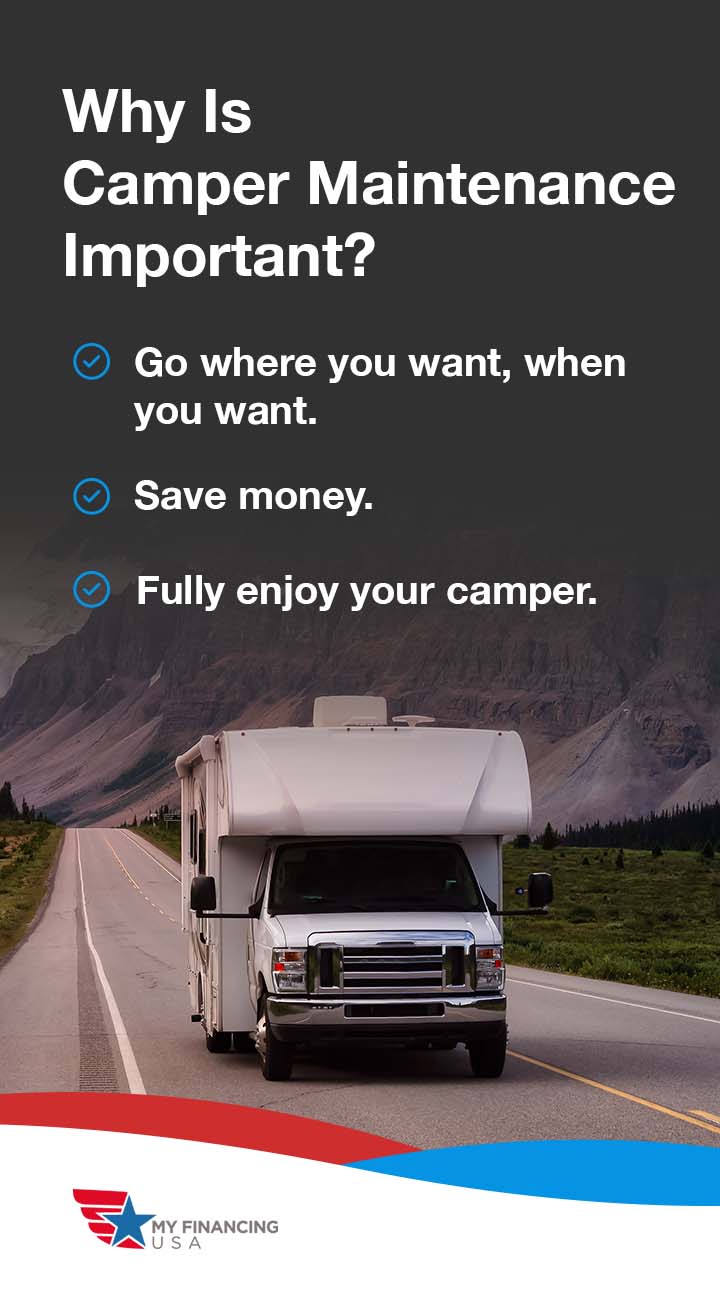 Used Campers Might Need More Maintenance and Repairs