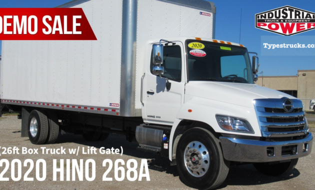 box truck with liftgate for sale
