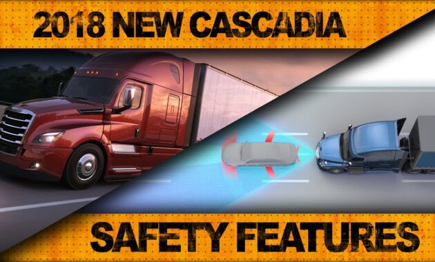 freightliner cascadia Safety Features