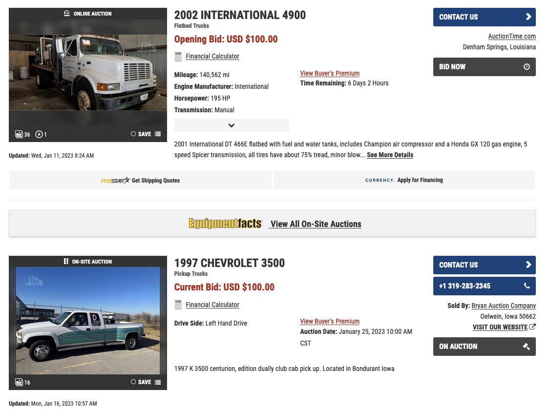 medium duty trucks for sale