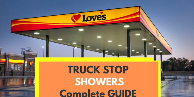 truck stop with showers near me