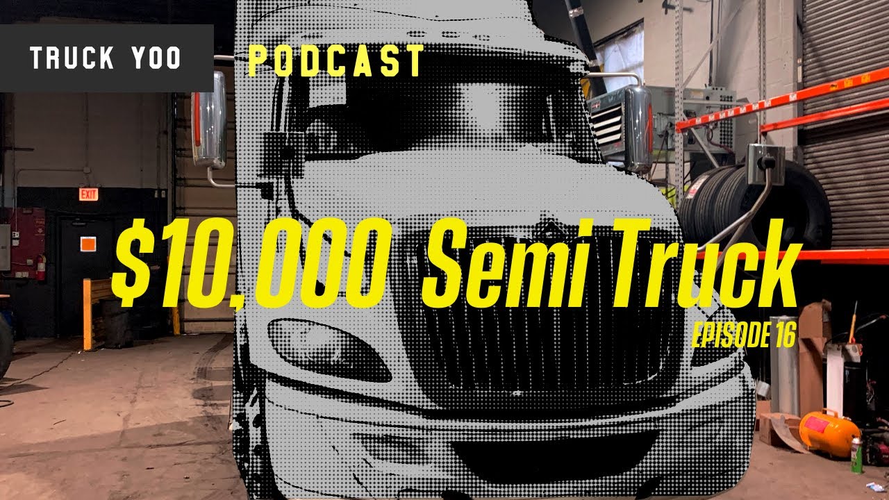 used semi trucks for sale under $10000