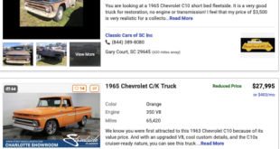 1965 Chevy Trucks for Sale in Florida