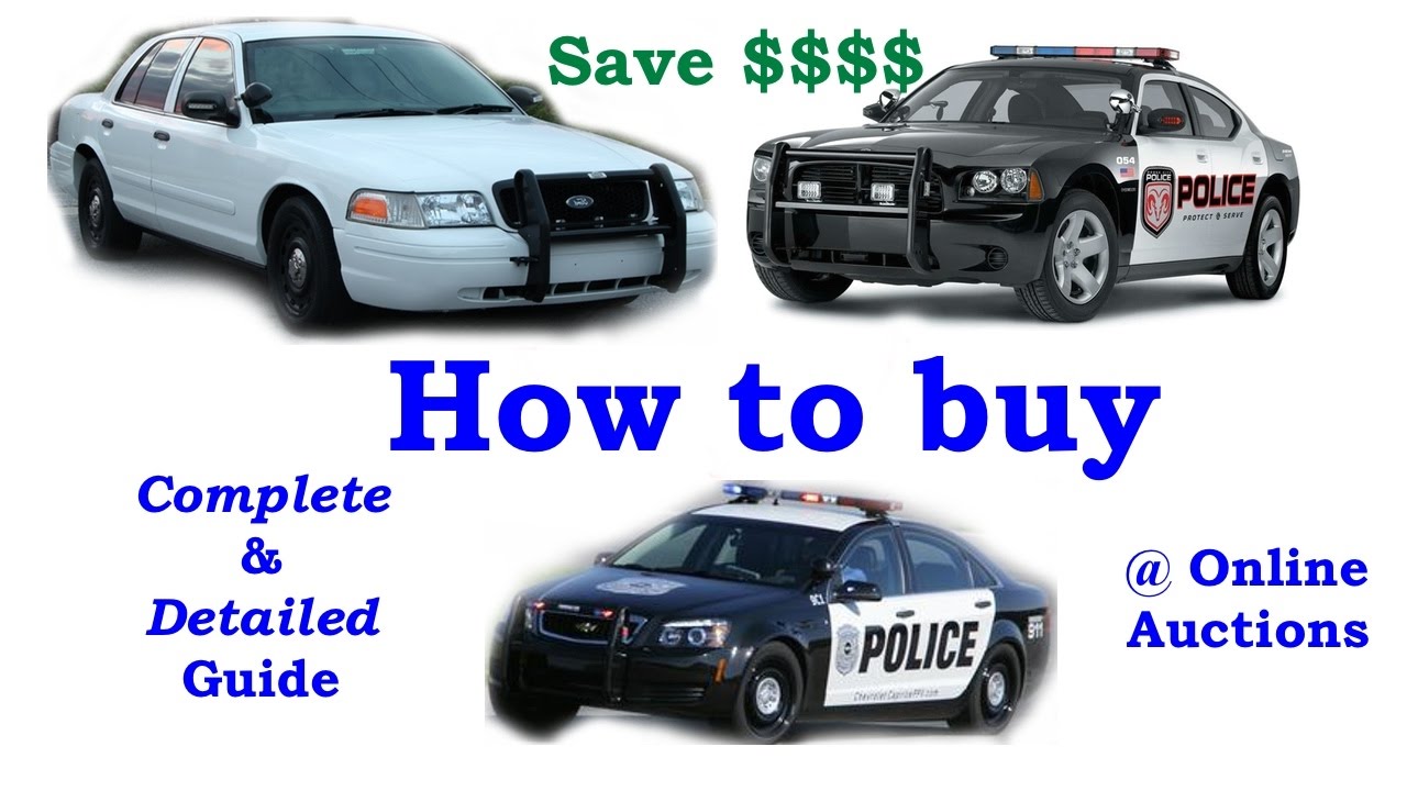 Can You Purchase Ex-Police Cars in Police Car Auctions?