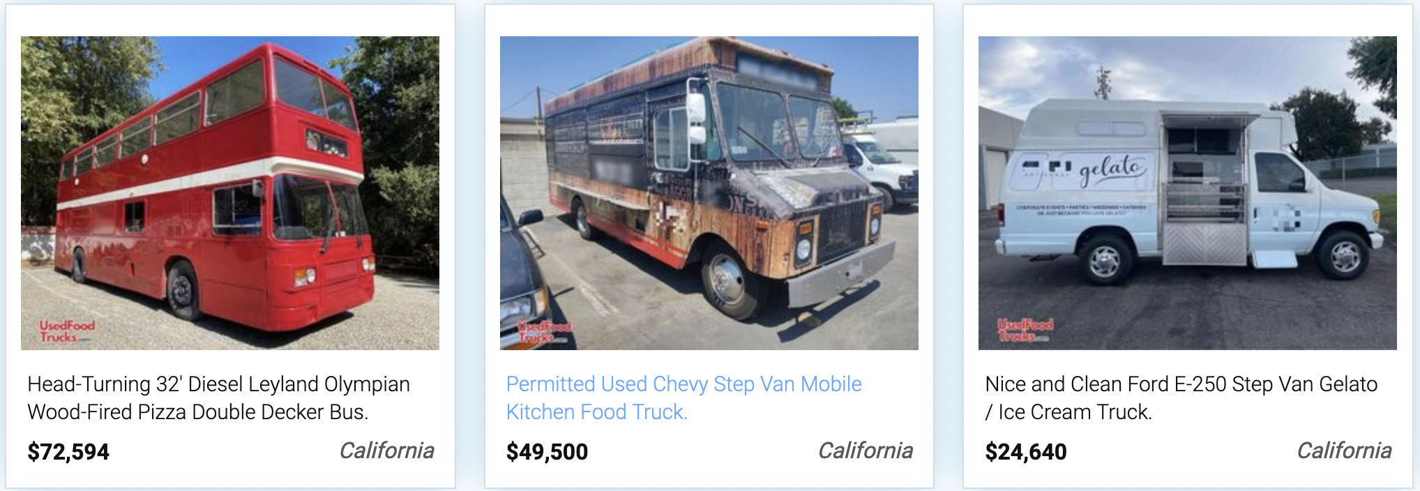 Catering Truck for Sale in Los Angeles