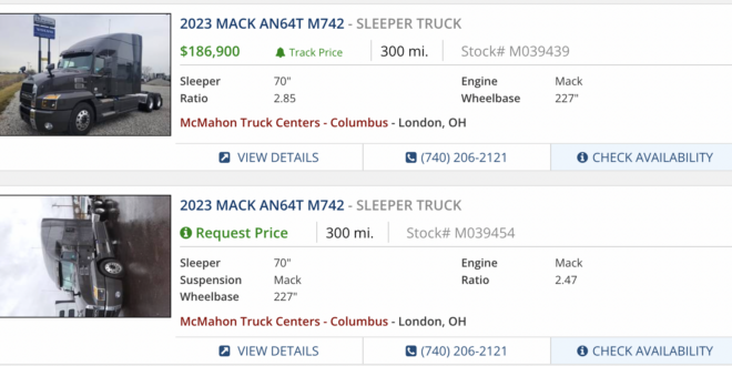 Semi Truck for Sale in Ohio
