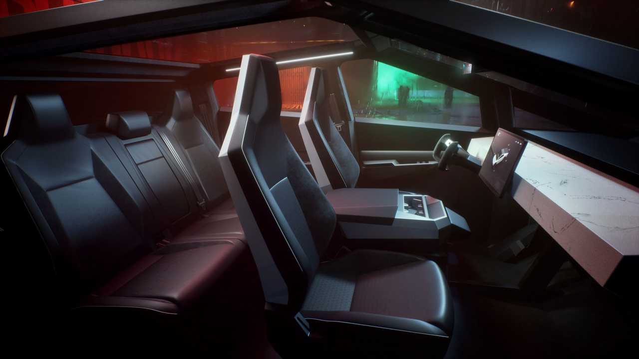 Tesla Cybertruck’s Interior, Cargo, and Comfort