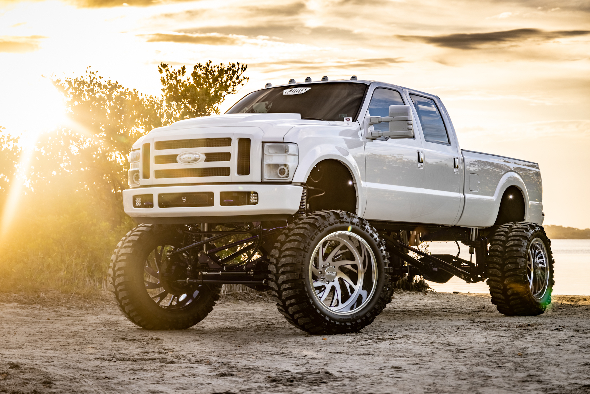 Cool looking lifted truck