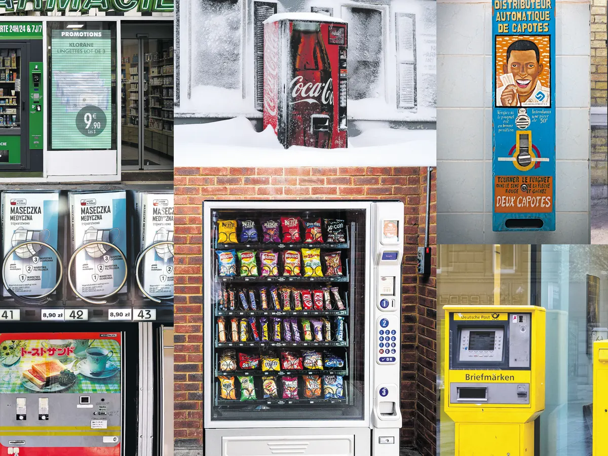 Ice and Snack Combo Vending Machines